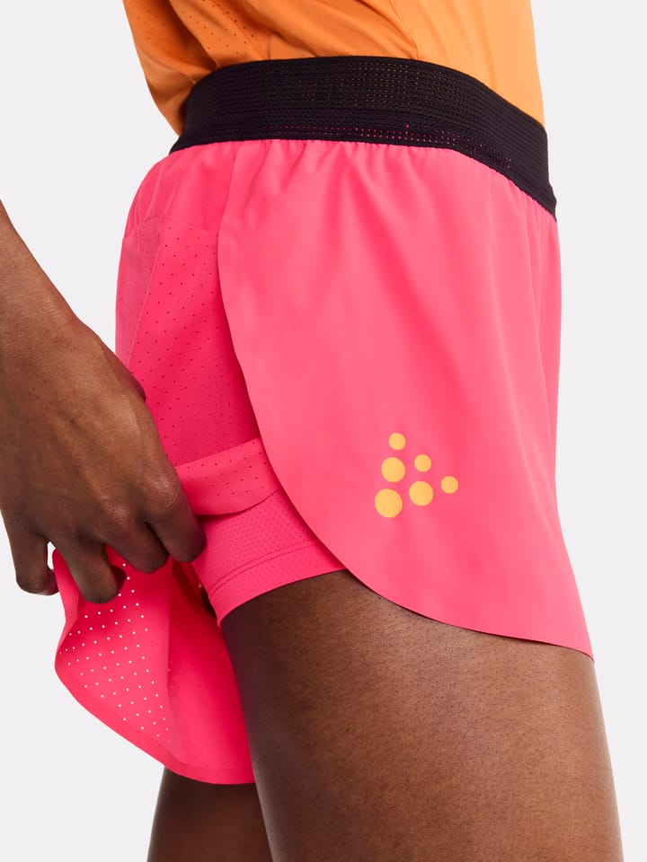 Craft Women's Pro Hypervent Split Shorts 2 Fuchsia Craft