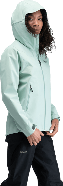 Bergans Women's Essentials 2.5l Shell Jacket  Mint Crush Bergans