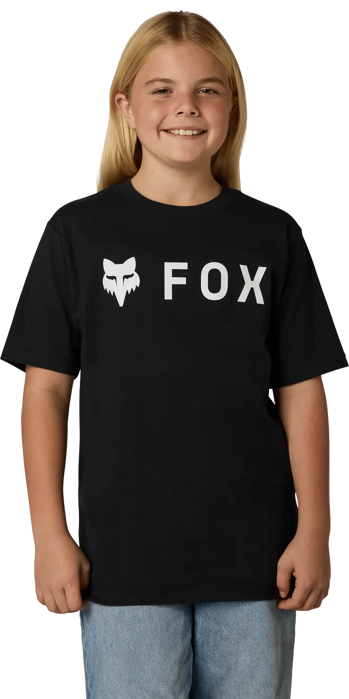 Fox Youth Absolute Tee Ultra Black Fox