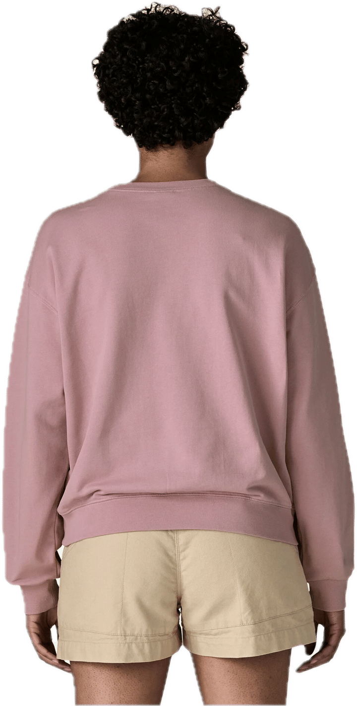 Patagonia W'S '95 Oval Logo Daily Crew Wool White Patagonia