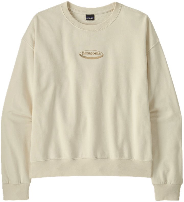 Patagonia W'S '95 Oval Logo Daily Crew Wool White Patagonia