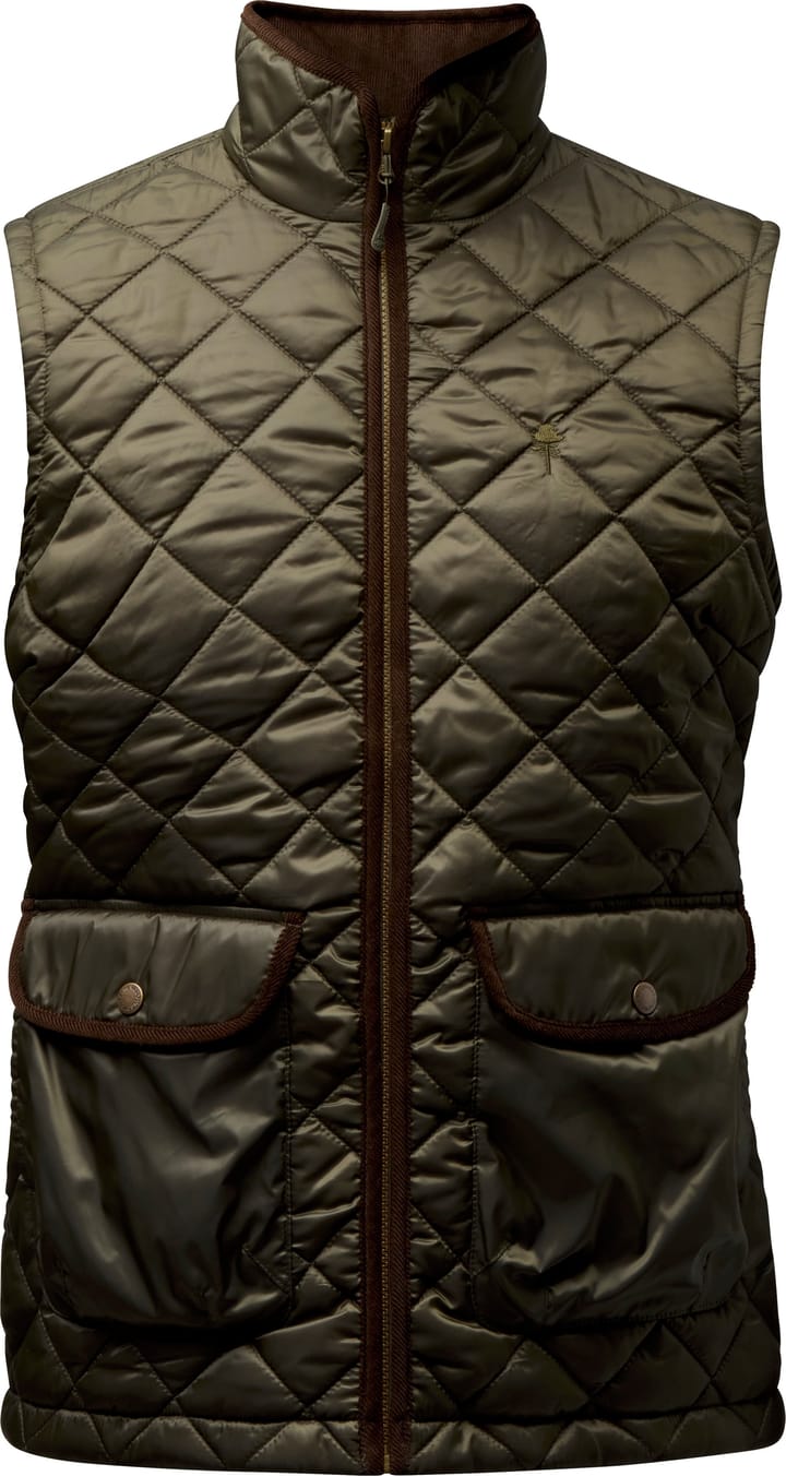 Pinewood Women's Nydala Classic Vest Moss Green Pinewood Pinewood Women's Nydala Classic Vest Moss Green Pinewood