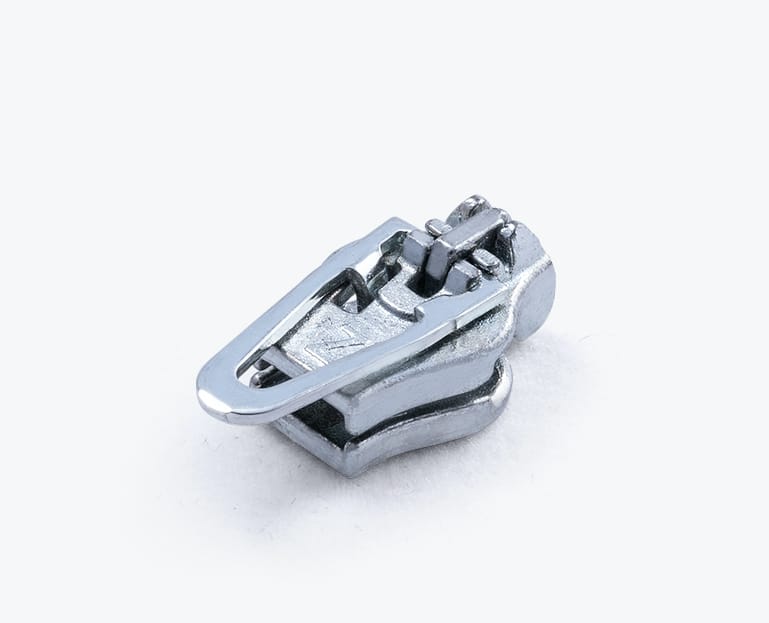 ZlideOn Normal Plastic & Metal Zipper Silver XS
