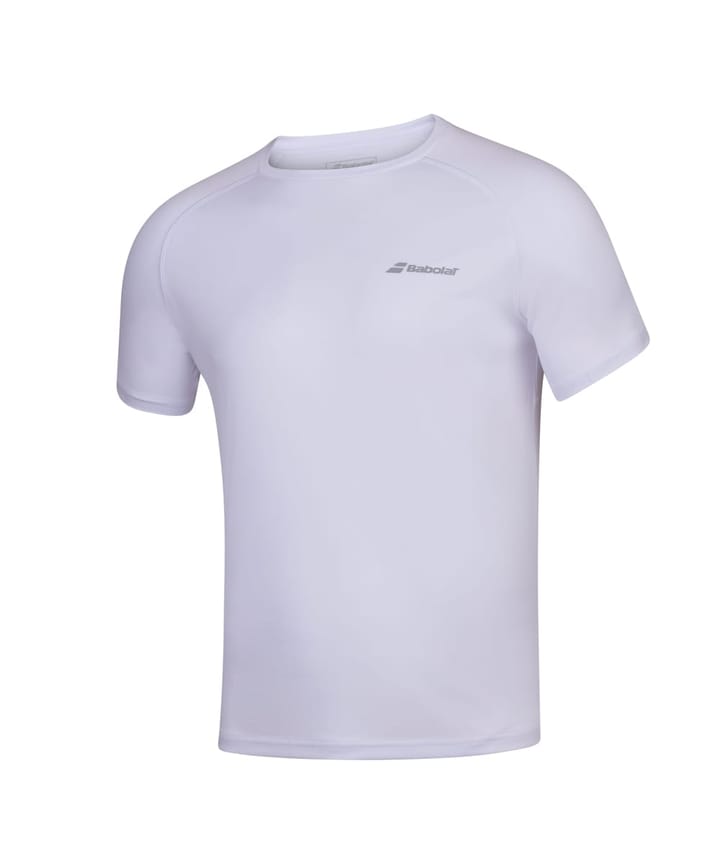 Babolat Play Crew Neck Tee White/White Babolat Babolat Play Crew Neck Tee White/White Babolat