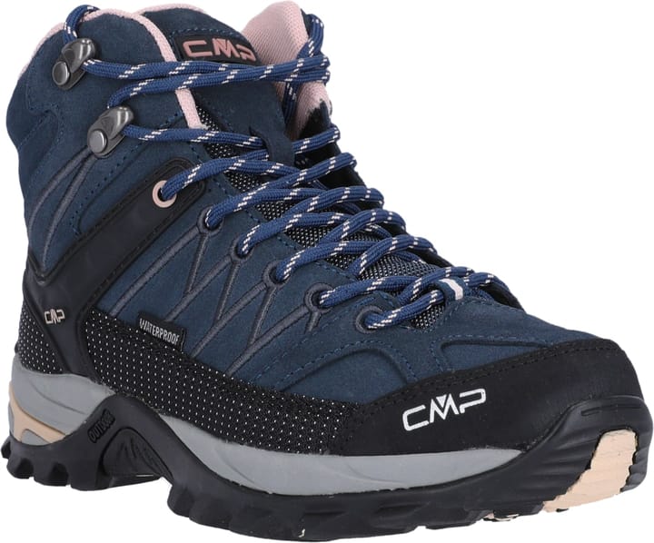 CMP Rigel Mid Women's Waterproof Asphalt-Antracite-Rose CMP