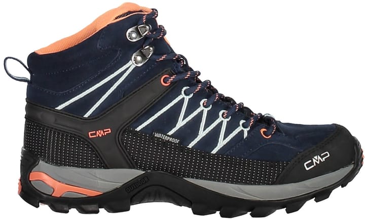 Cmp Rigel Mid W Wp Boot B.Blue-Giada-Peach