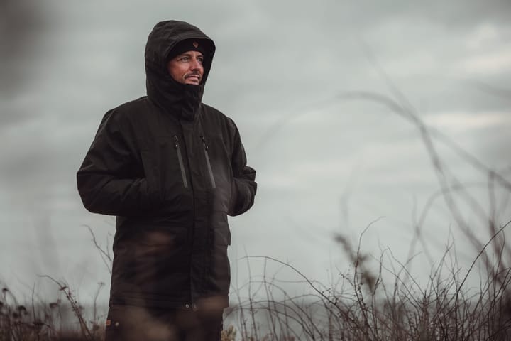 Pinewood Men's Padded Winter Parka/Jacket Black Pinewood