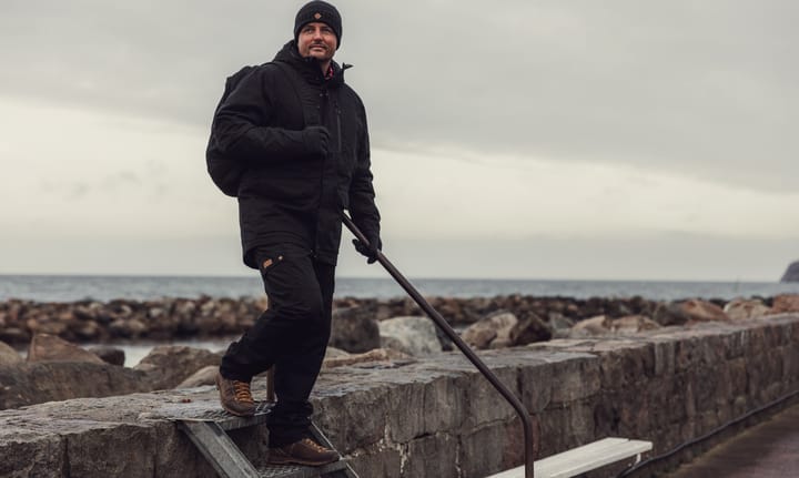 Pinewood Men's Padded Winter Parka/Jacket Black Pinewood