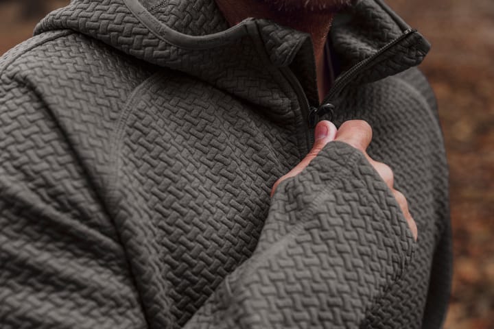 Pinewood Men's Everyday Travel Full Zip Sweater Grey Mel Pinewood