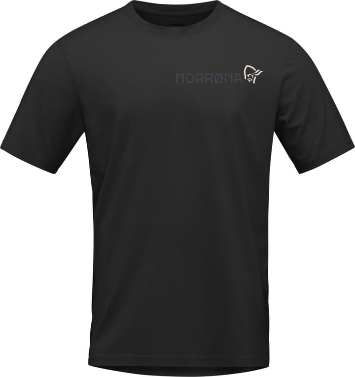 Norrøna Men's /29 Cotton Duotone T-Shirt Caviar Norrøna