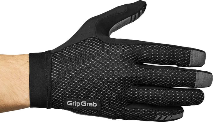 Gripgrab Vertical 2 Insidegrip™ Full Finger Summer Gloves Black Gripgrab