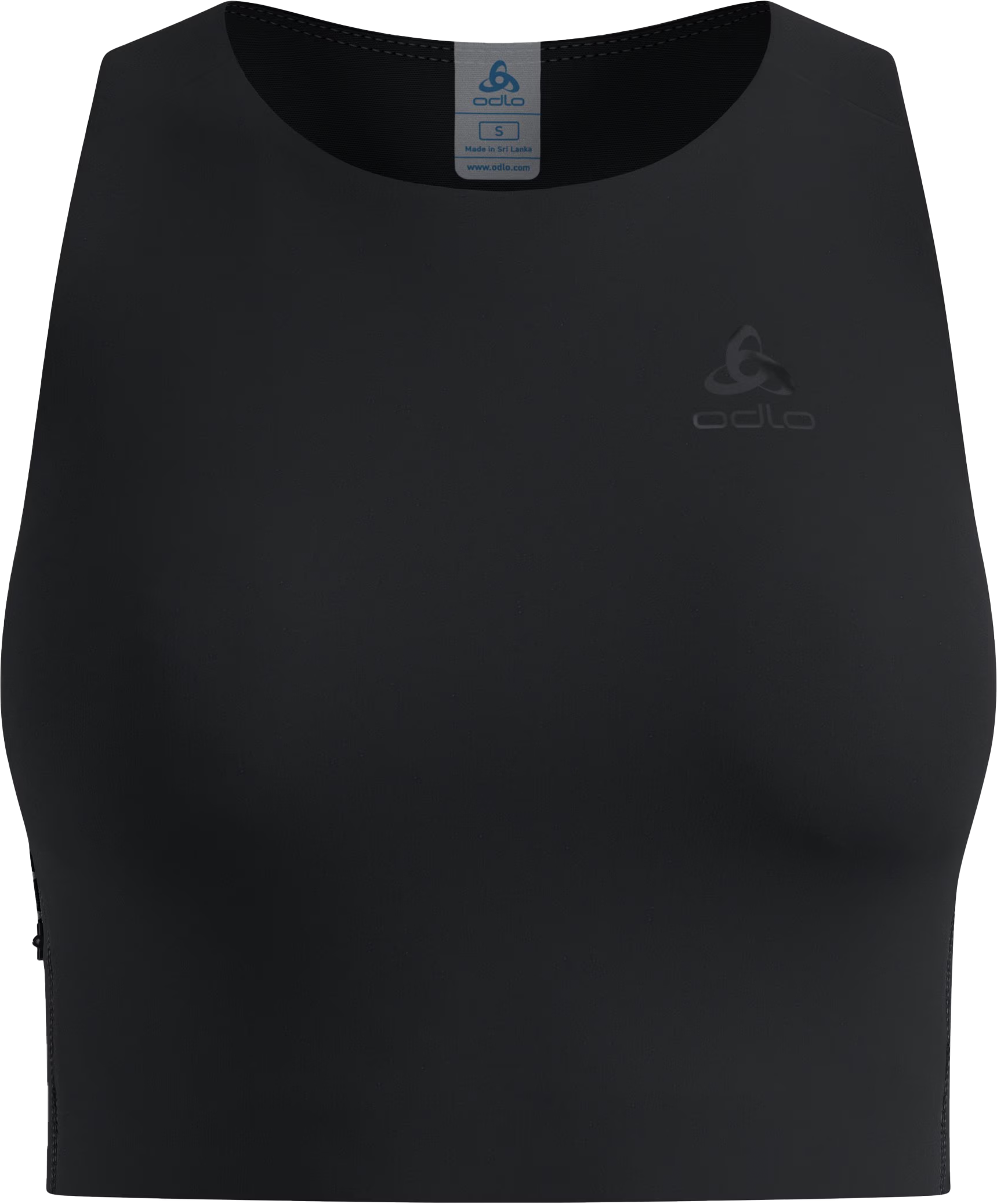 Odlo Women's Tank Crop X-Alp Trail Cargo Black