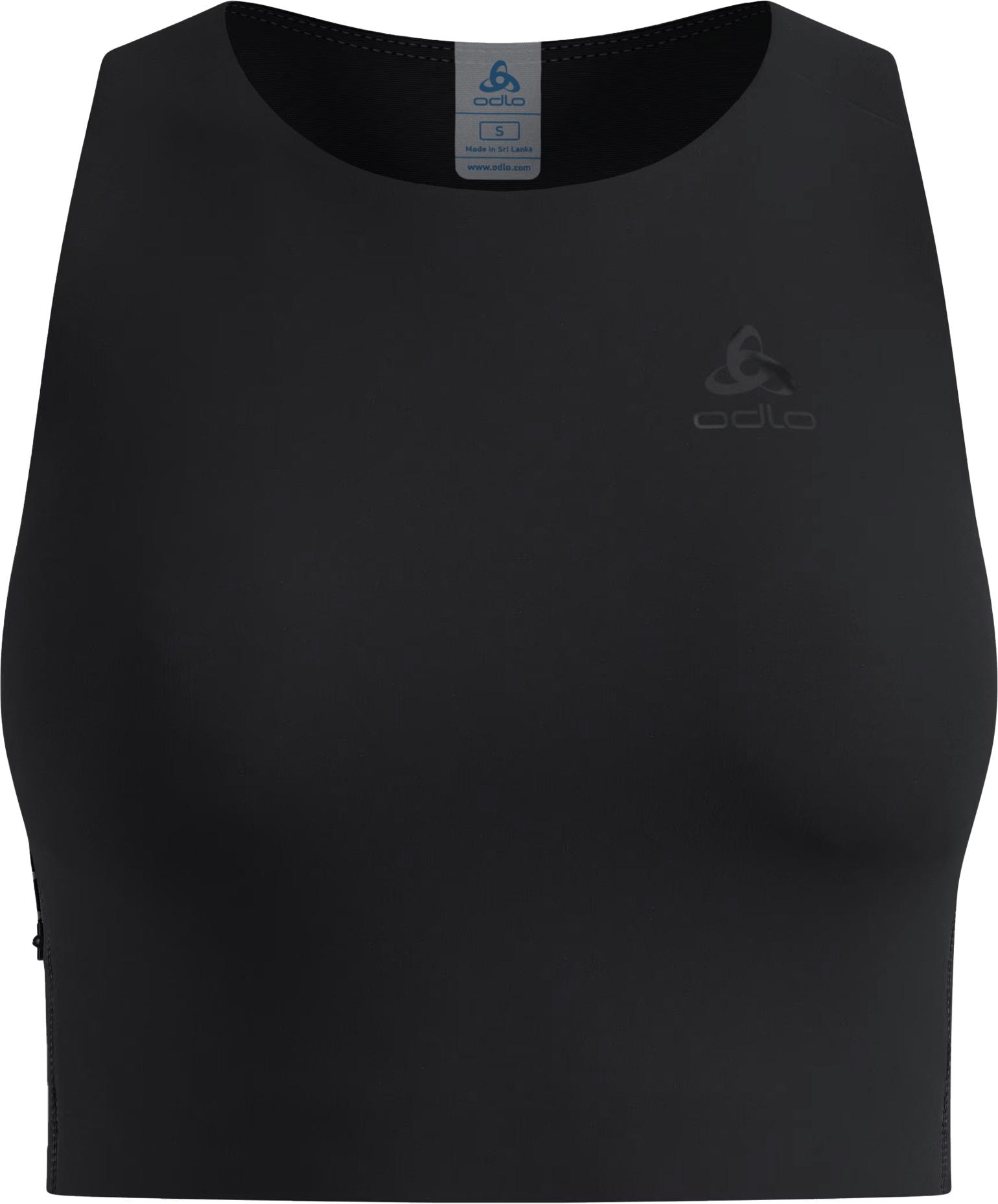 Odlo Women's Tank Crop X-Alp Trail Cargo Black