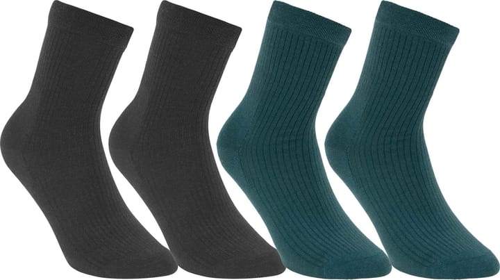 Unisex Merino Wool Ribb Sock 4-pack Urberg