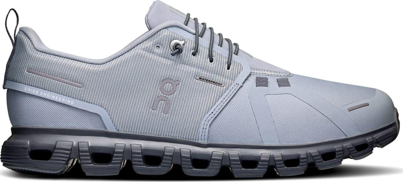 On Men's Cloud 6 Waterproof Alloy/Wolf