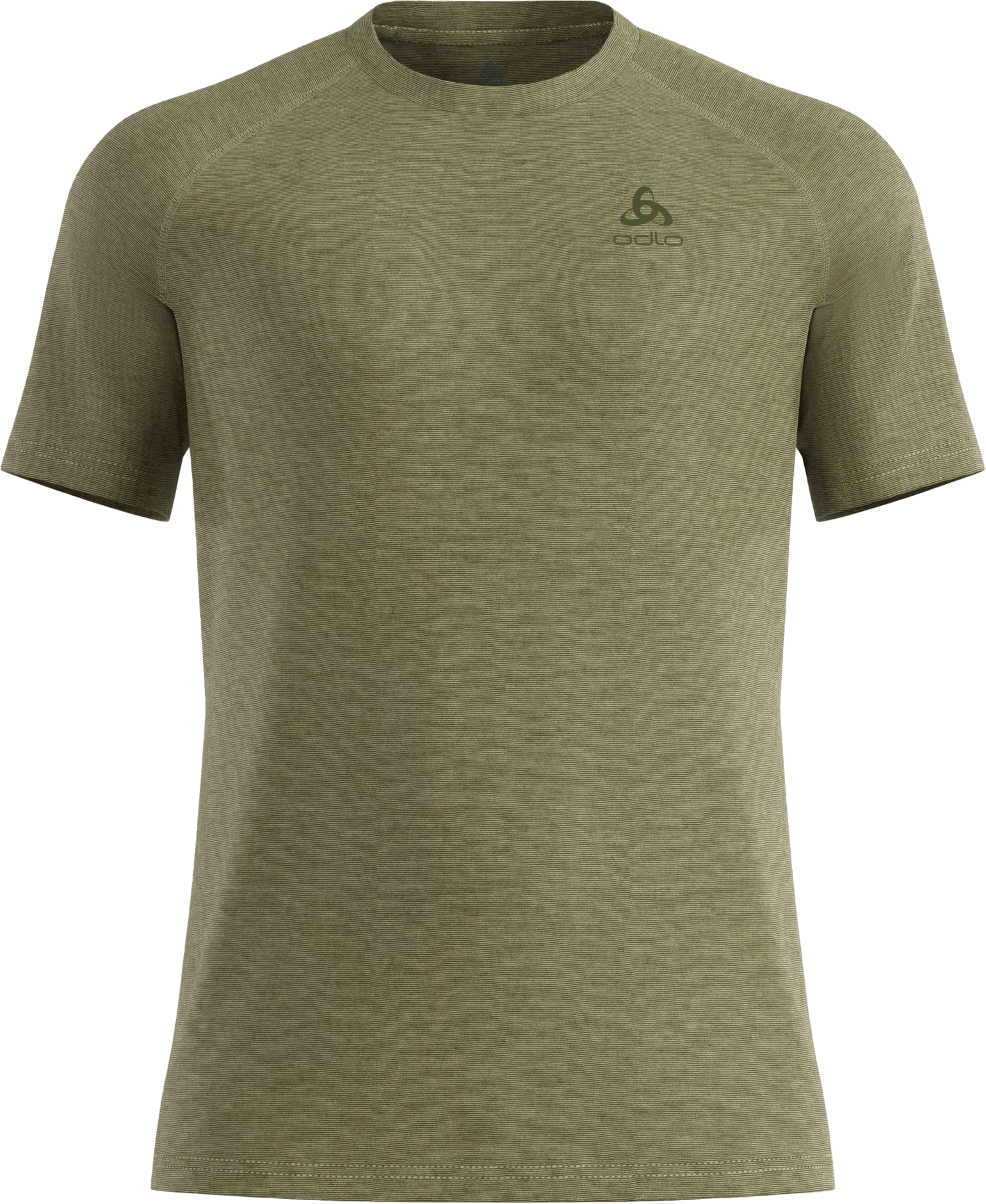 Odlo Men's T-Shirt Crew Neck S/S X-Alp Pw 115 Guacamole Melange