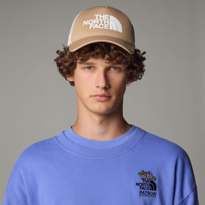 The North Face TNF Logo Trucker Cap Khaki Stone/TNF White The North Face The North Face TNF Logo Trucker Cap Khaki Stone/TNF White The North Face