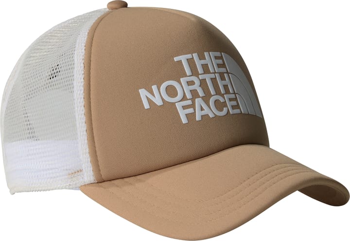 The North Face TNF Logo Trucker Cap Khaki Stone/TNF White The North Face