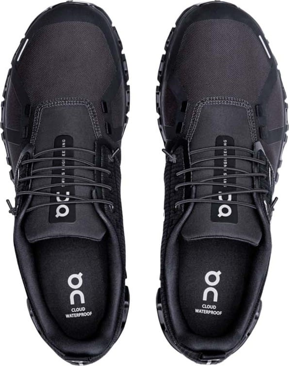 On Men's Cloud 6 Waterproof Black/Black On On Men's Cloud 6 Waterproof Black/Black On