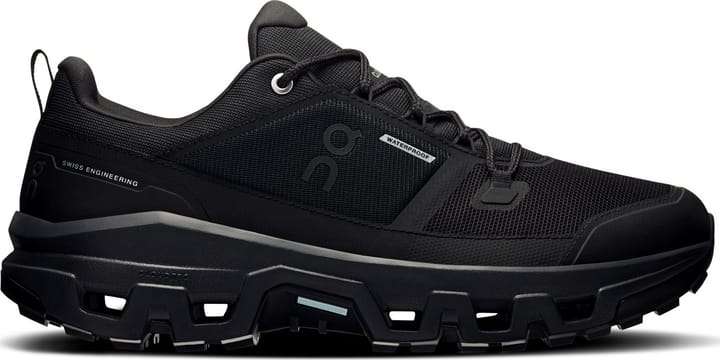On Men's Cloudrock Low Waterproof Black/Black On