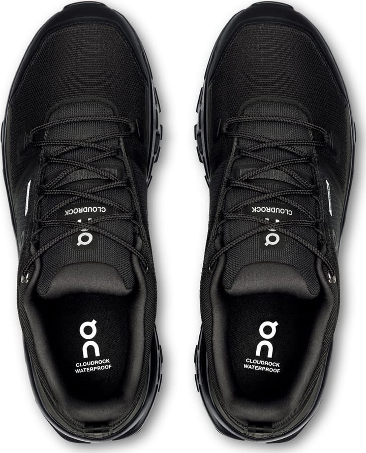 On Men's Cloudrock Low Waterproof Black/Black On