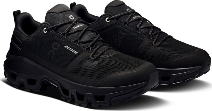On Men's Cloudrock Low Waterproof Black/Black On