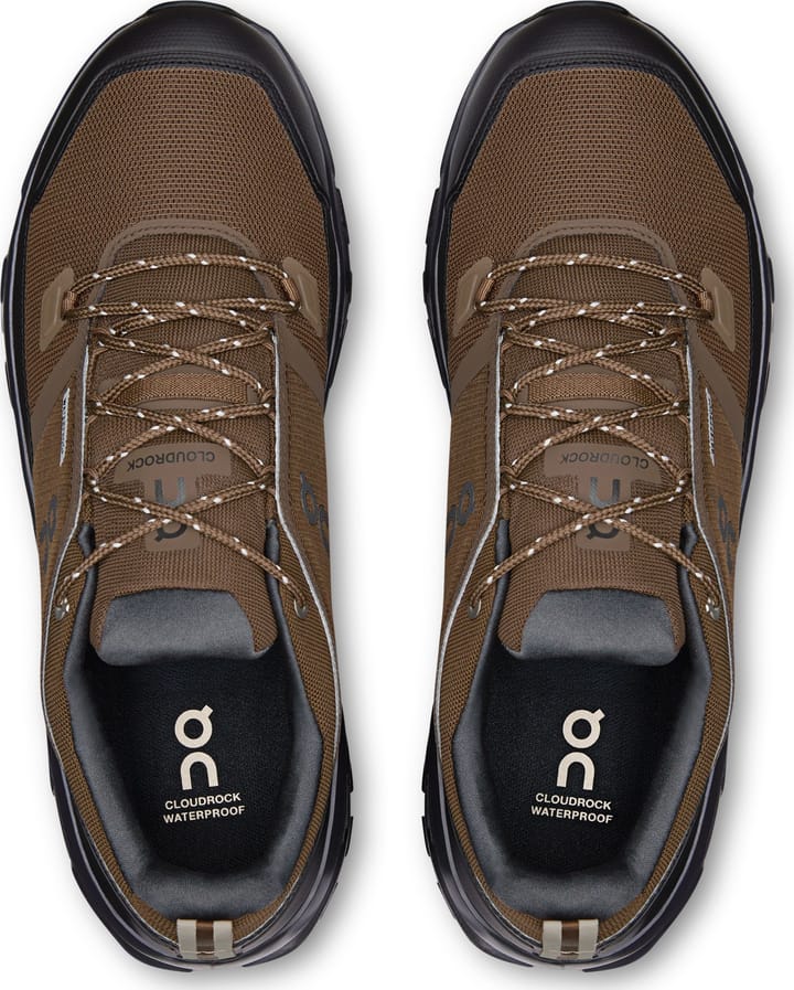 On Men's Cloudrock Low Waterproof Earth/Black On