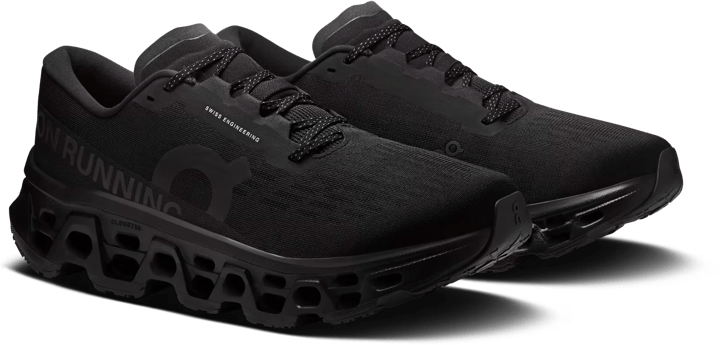 On Men's Cloudmonster 3 Black-black On