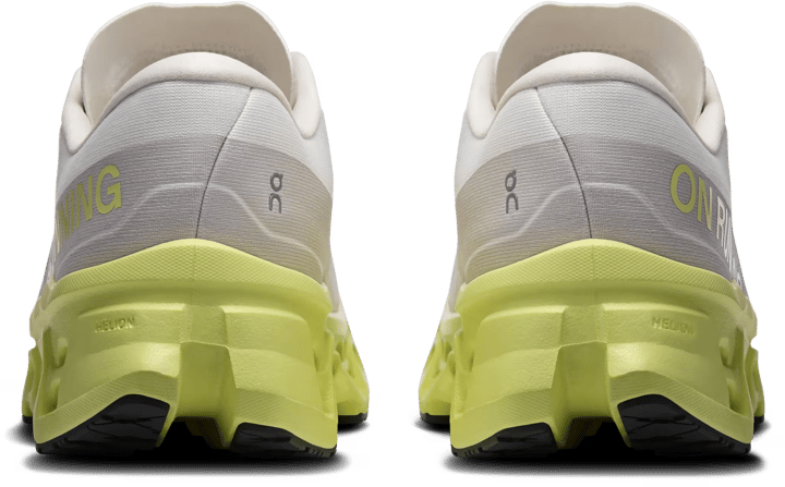 On Men's Cloudmonster 3 Ivory-limelight On