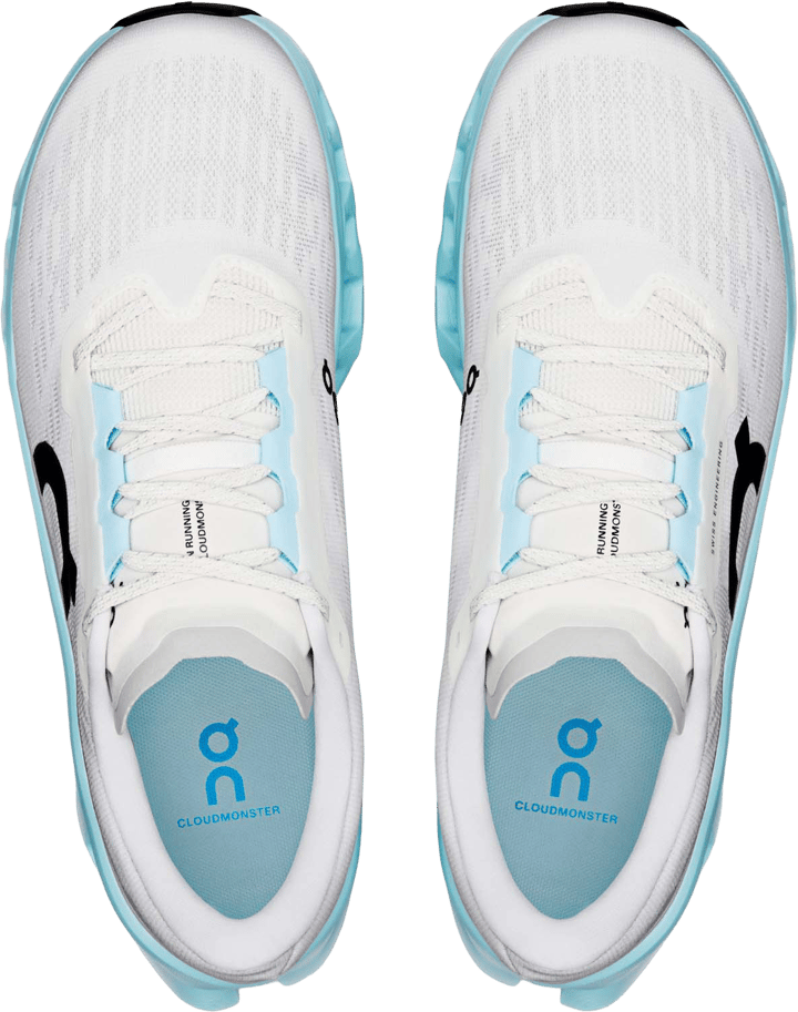 On Men's Cloudmonster 3 Ivory-topaz On