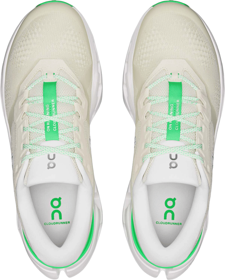 On Men's Cloudrunner 3 Ghost-verdite On