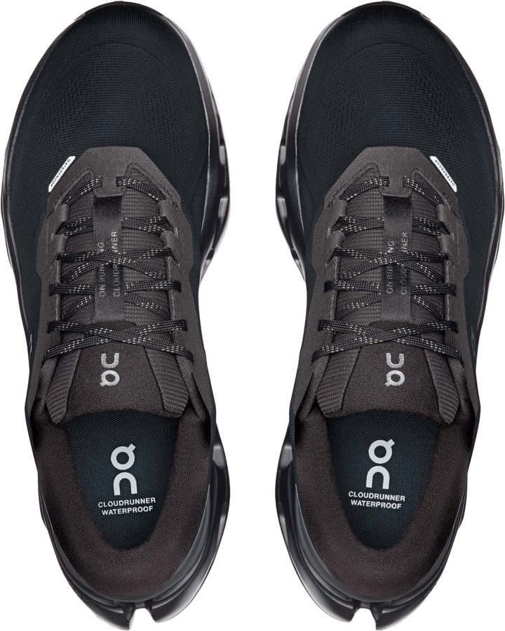 On Men's Cloudrunner 3 Waterproof Black-black On
