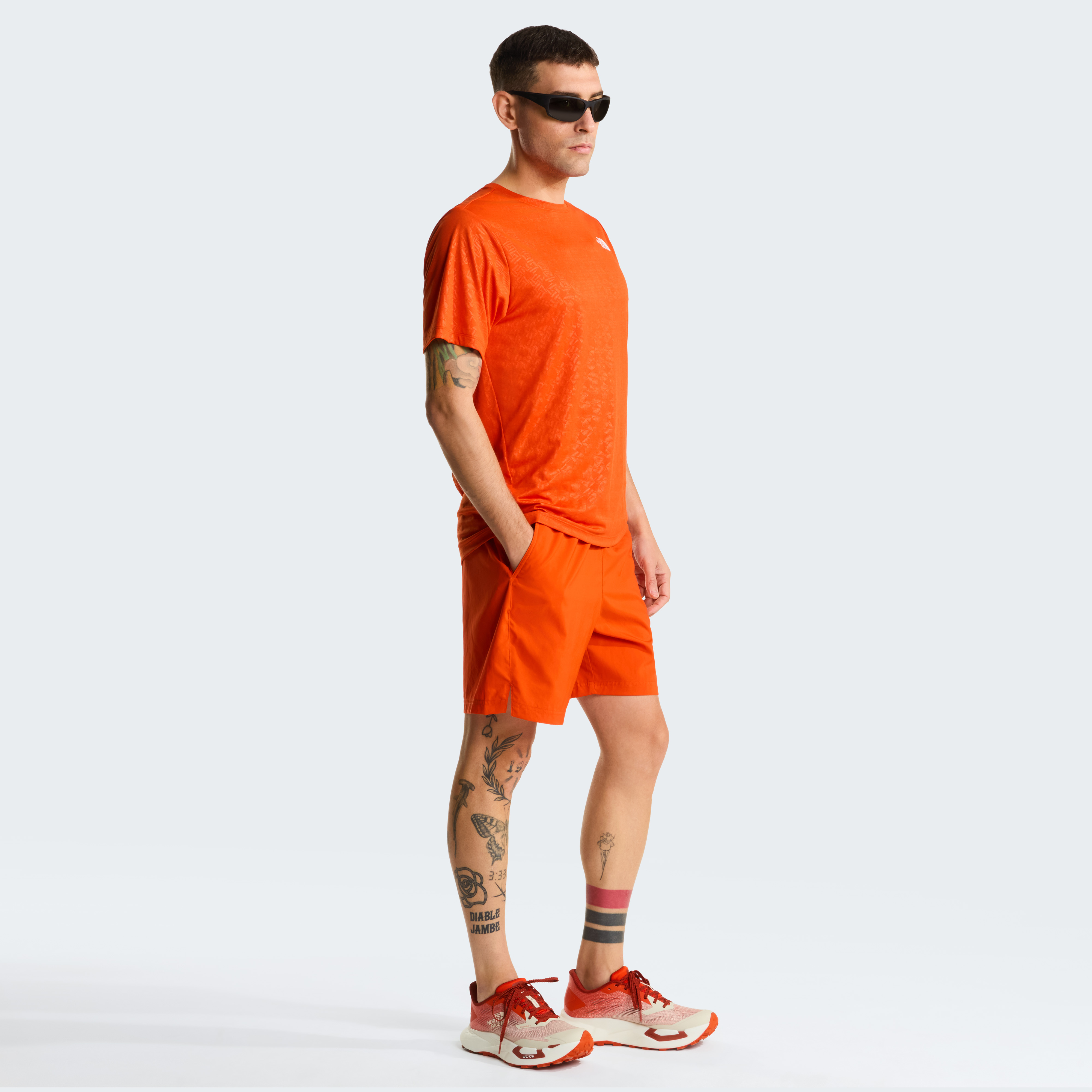 The North Face Men's 24/7 Shorts Lava Red