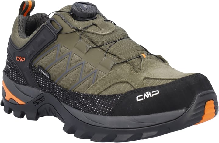 CMP Rigel Low Fitgo Trek Shoe Wp Syn. Olive-flame CMP