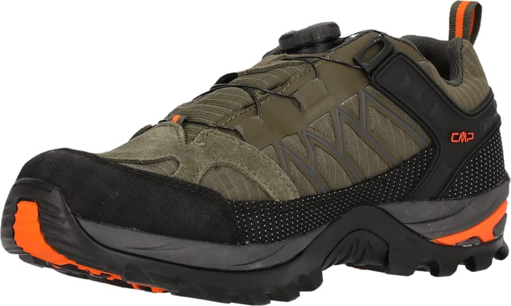 CMP Rigel Low Fitgo Trek Shoe Wp Syn. Olive-flame CMP