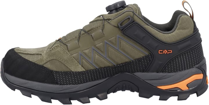 CMP Rigel Low Fitgo Trek Shoe Wp Syn. Olive-flame CMP