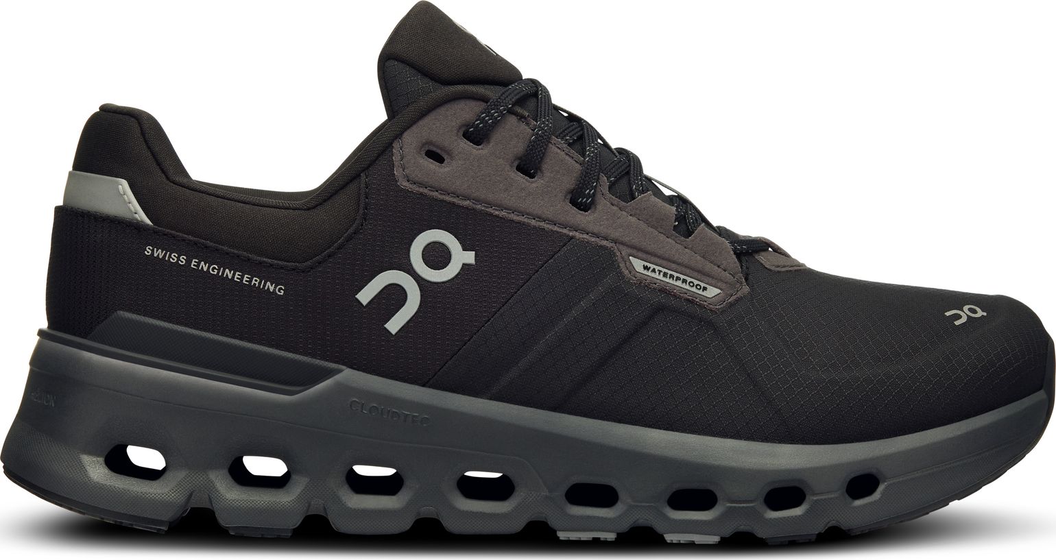 On Women's Cloudrunner 2 Waterproof Magnet/Black