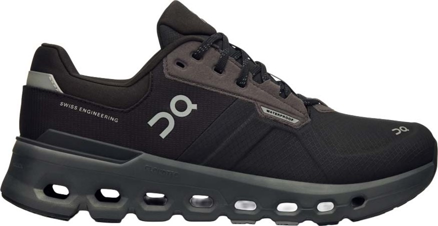 On Women's Cloudrunner 2 Waterproof Magnet/Black Träningsskor 36.5