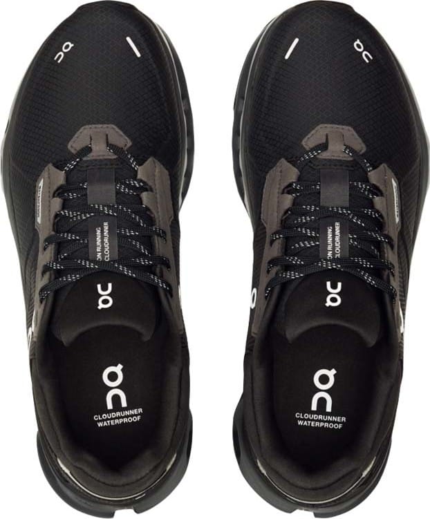 On Women's Cloudrunner 2 Waterproof Magnet/Black On On Women's Cloudrunner 2 Waterproof Magnet/Black On