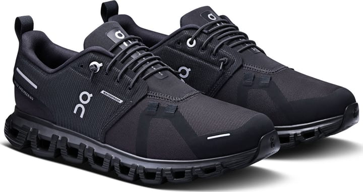 On Women's Cloud 6 Waterproof Black/Black On