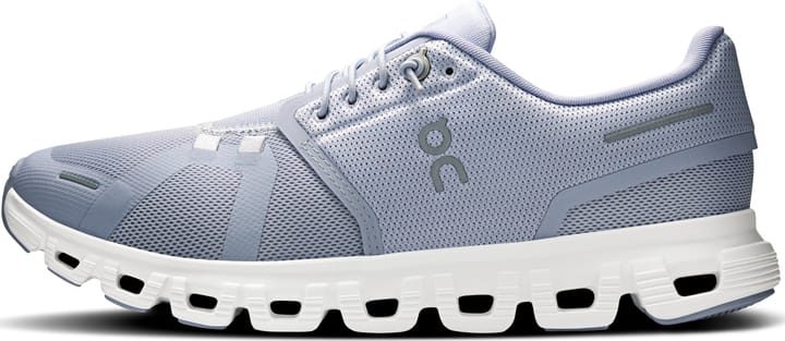 On Women's Cloud 6 Nimbus / White On