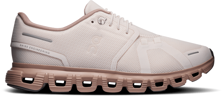On Women’s Cloud 6 Oyster-biscuit On