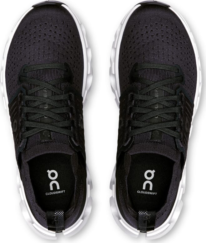 On Women's Cloudswift 4 Black/White On