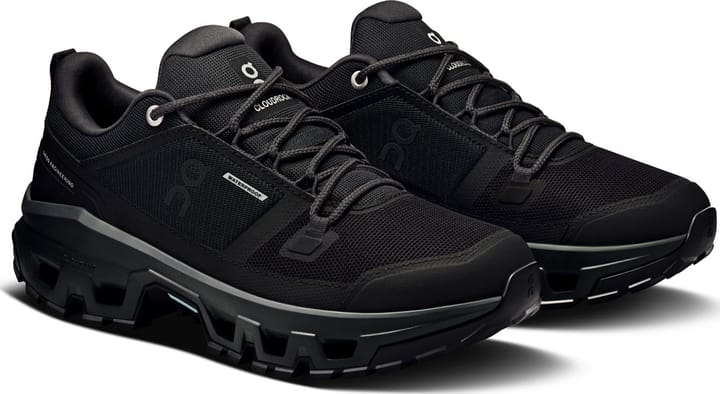 On Women's Cloudrock Low Waterproof Black/Black On