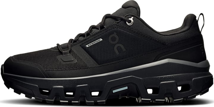 On Women's Cloudrock Low Waterproof Black/Black On