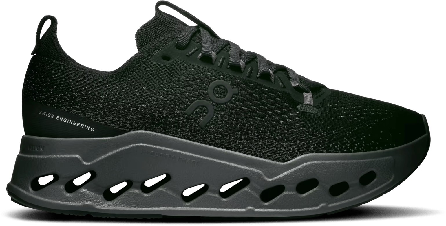 On Women's Cloudsurfer Max Black-eclipse
