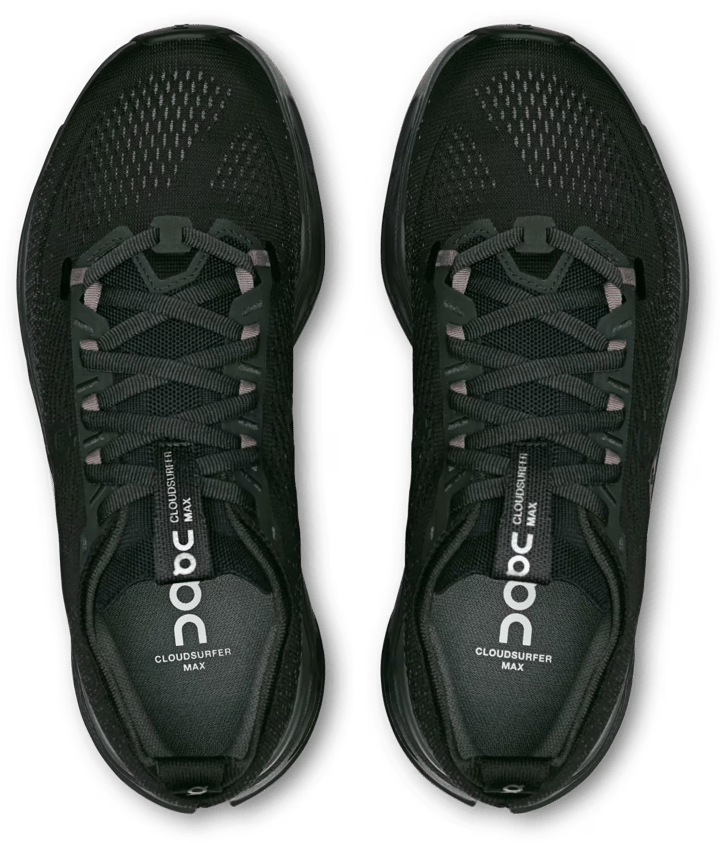 On Women's Cloudsurfer Max Black-eclipse On