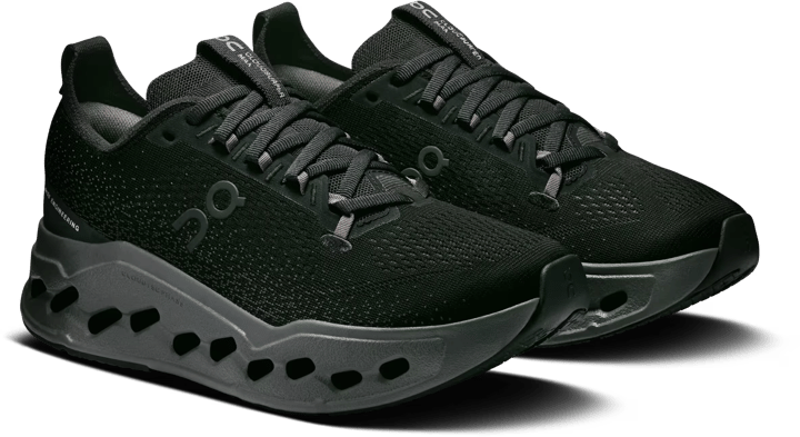 On Women's Cloudsurfer Max Black-eclipse On