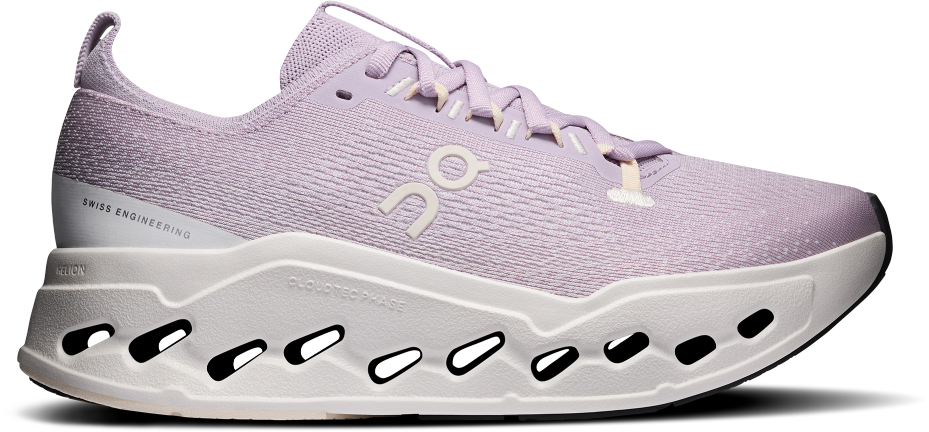 On Women's Cloudsurfer Max Foxglove-ivory