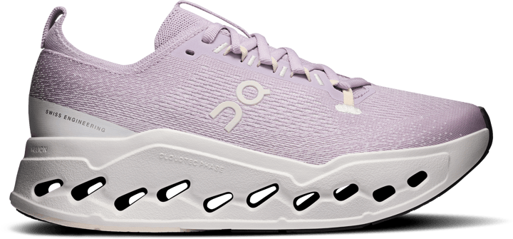 On Women's Cloudsurfer Max Foxglove-ivory On